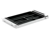 TecLines TUS004W ausziehbare Unterbau Schublade S abschließbar, weiß