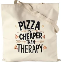 hey!print Pizza is Cheaper than Therapie Spardose Pizza Pizzabäcker Italien Pizzaliebhaber Pizzeria Pizza baker