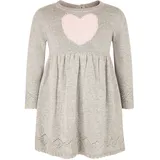 happy girls Sommerkleid HAPPY GIRLS "dress", Mädchen, Gr. 116, EURO-Größen, grau melange, Stoff, 100% Baumwolle, normal, Kleider Sommerkleid