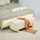 Homcom Polsterbank Leinenoptik Cremeweiß 111 x 44 x 44,5 cm