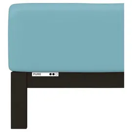 schlafgut Pure Boxspring 120 x 200 - 130 x 220 cm petrol mid