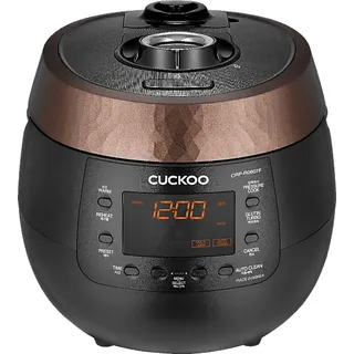 Cuckoo CRP-R0607F Reiskocher (890 Watt, Braun/Schwarz)