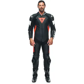 Dainese Tosa 1-tlg. schwarz/neon-rot/weiß 56