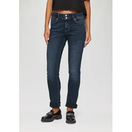 QS Jeans-Hose Catie / Slim Fit Mid Rise Slim Leg - blau - 38/32