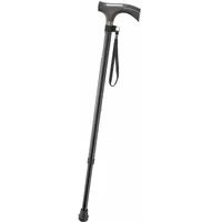 Eschenbach Gehstock Holz Fritzgriff verstellbar schwarz