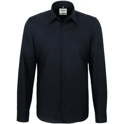 Hemd "BUSINESS" tailliert, langarm 105 - XL - schwarz