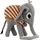 OYOY Elefant Henry grau