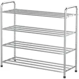 Fanhao Schuhregal 68 x 26 x 65 cm silber