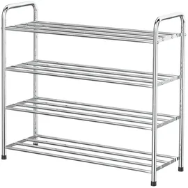 Fanhao Schuhregal 68 x 26 x 65 cm silber