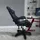 Hti-Living Krit Relax Gaming-Stuhl Schwarz