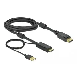 Delock Video- / Audiokabel - HDMI, USB (nur Strom)