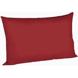 fleuresse Kissenbezug Jersey 40 x 60 cm Rot Bordeaux