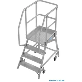 Krause Podestleiter fahrbar 4 Stufen
