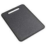 JUSTINUS Schneidebrett LIFESTYLE, schwarz - 36 x 26 cm - B/L ca. 26,00x36,00