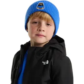 The North Face TNF Logo Box Cuffed Beanie Active Blue