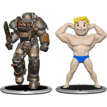 syndicate collectibles Fallout Minifiguren 2er-Pack Set E Raider & Vault Boy (Strong) 7 cm