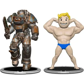 syndicate collectibles Fallout Minifiguren 2er-Pack Set E Raider & Vault Boy (Strong) 7 cm
