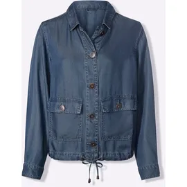 Heine Lyocell-Jacke in blue-bleached | Gr.: 46