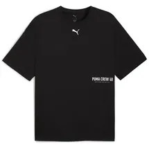 Puma Graphic Oversize Tee schwarz M