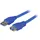 EFB-Elektronik USB-A auf USB-A 3 m Schwarz