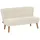 58 aufm Kessel Kindersofa Katya onesize Buche massiv creme