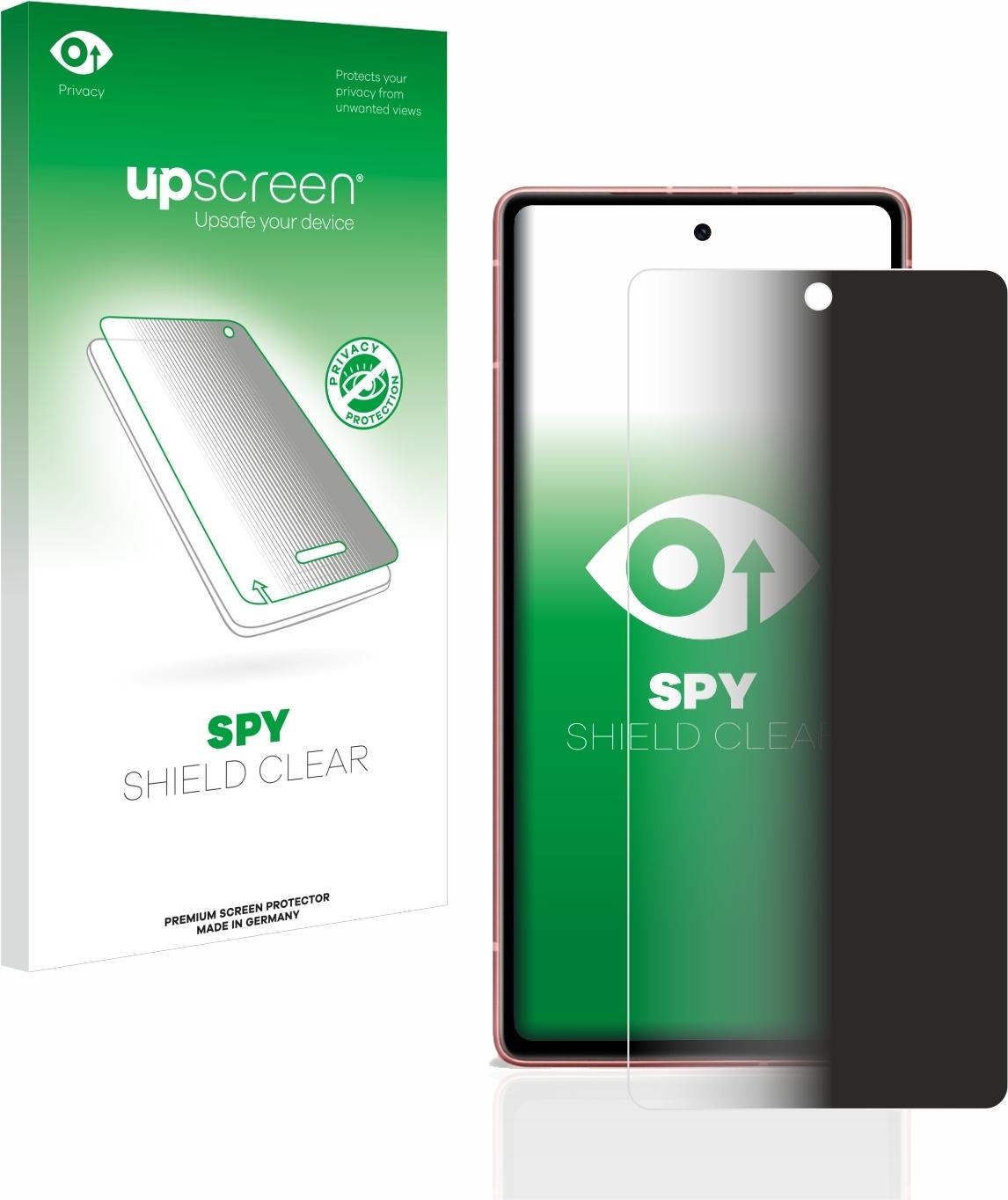 upscreen Spy Shield Blickschutzfolie (1 Stück, Google Pixel 7a), Smartphone Schutzfolie