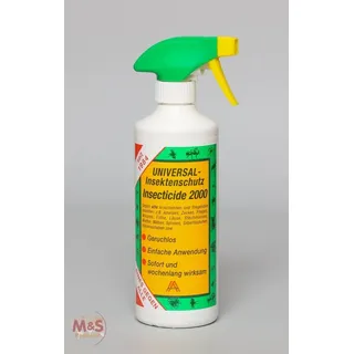 M&S Reptilien Terrarium Universal-Insektenschutz | Insecticide 2000, 500ml (siehe Videoanleitu