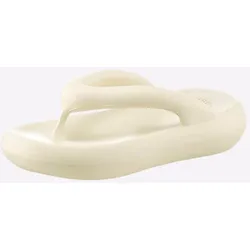 Zehentrenner HEINE, Damen, Gr. 38/39, weiß, Synthetik, modisch, Schuhe