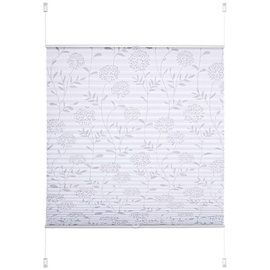 LIEDECO Klemmfix-Plissee 70 x 130 cm Polyester Weiß