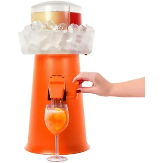 Sprizzer Arancio Aperitivo-Maschine aus Kunststoff, mischt Zutaten und Prosecco automatisch in 5 Sekunden – SPRIZZER