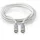 Nedis USB-C 1 m Silber