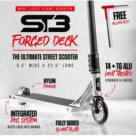 Fantic26 CORE ST3 Stunt-Scooter Street H=96cm Polished