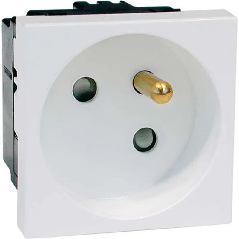 Peha Steckdose m.Erdungsstift B 6271.02 EMS SI WI