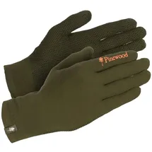 PINEWOOD Hunters Liner Stretch Handschuhe Mossgreen/D.Brown