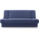 e-meubles Sofa mit Schlaffunktion und Bettkasten, Kippsofa Klappsofa Schlafsofa Clic-Clack Couch für Wohnzimmer Federkern Sofagarnitur Polstersofa - cyprus