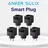 Anker Smart-Home-Steckdose Schwarz 2 St.
