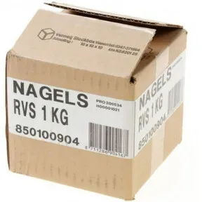 ELLEN Abdichtungsschiene Zubeh Nägel,Stahl silber L 25mm