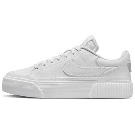 Nike Court Legacy Lift Sneaker, White/White-White, 44