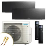 Daikin Klimagerät 2MXM50A9 + FTXJ25AB / FTXJ25AB schwarz