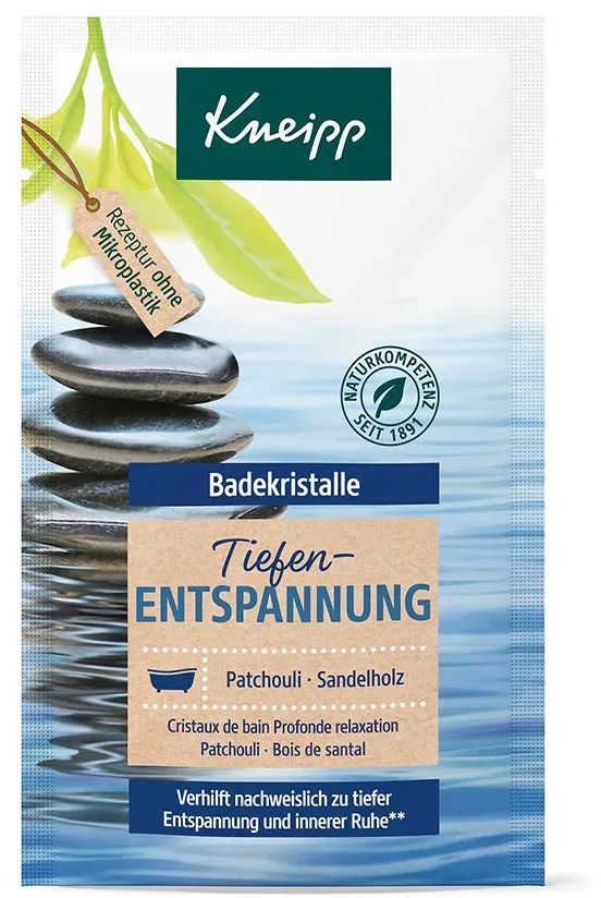 Preisvergleich Produktbild Kneipp Badekristalle Tiefenentspannung - Patchouli & Sandelholz 60 g