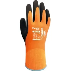 Sicherheitshandschuhe Kälteschutz | THERMO PLUS | orange | WG-338 | Größe 7 - orange