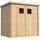 TIMBELA Gartenhaus M311 2,04 x 1,42 m Natur