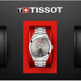 TISSOT Gentleman Powermatic 80 Open Heart Leder 40 mm T127.407.11.081.00