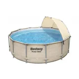 BESTWAY Power Steel Frame Pool rund