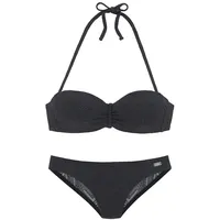 Buffalo Bügel-Bandeau-Bikini Damen schwarz Gr.32 Cup A