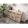 Massivmoebel24 Sideboard 150 x 90 x 45 cm Beige / Weiß