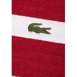 Lacoste LCASUAL Handtuch 55 x 100 cm rot
