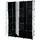 MCW Regalsystem Cairns T306, Steckregal Garderobe Kleiderschrank, 8 Boxen je 37x37x47cm schwarz