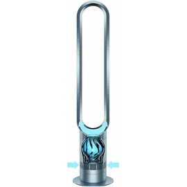 Dyson AM07 Turmventilator weiß/silber inkl. Fernbedienung
