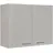 Nobilia Hängeschrank Touch 90 x 37,2 x 72 cm Grau